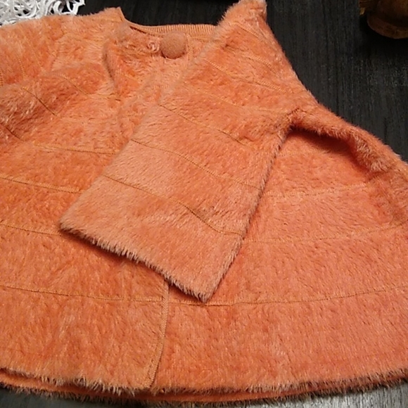 Fuzzy flared jacket - Picture 6 of 7